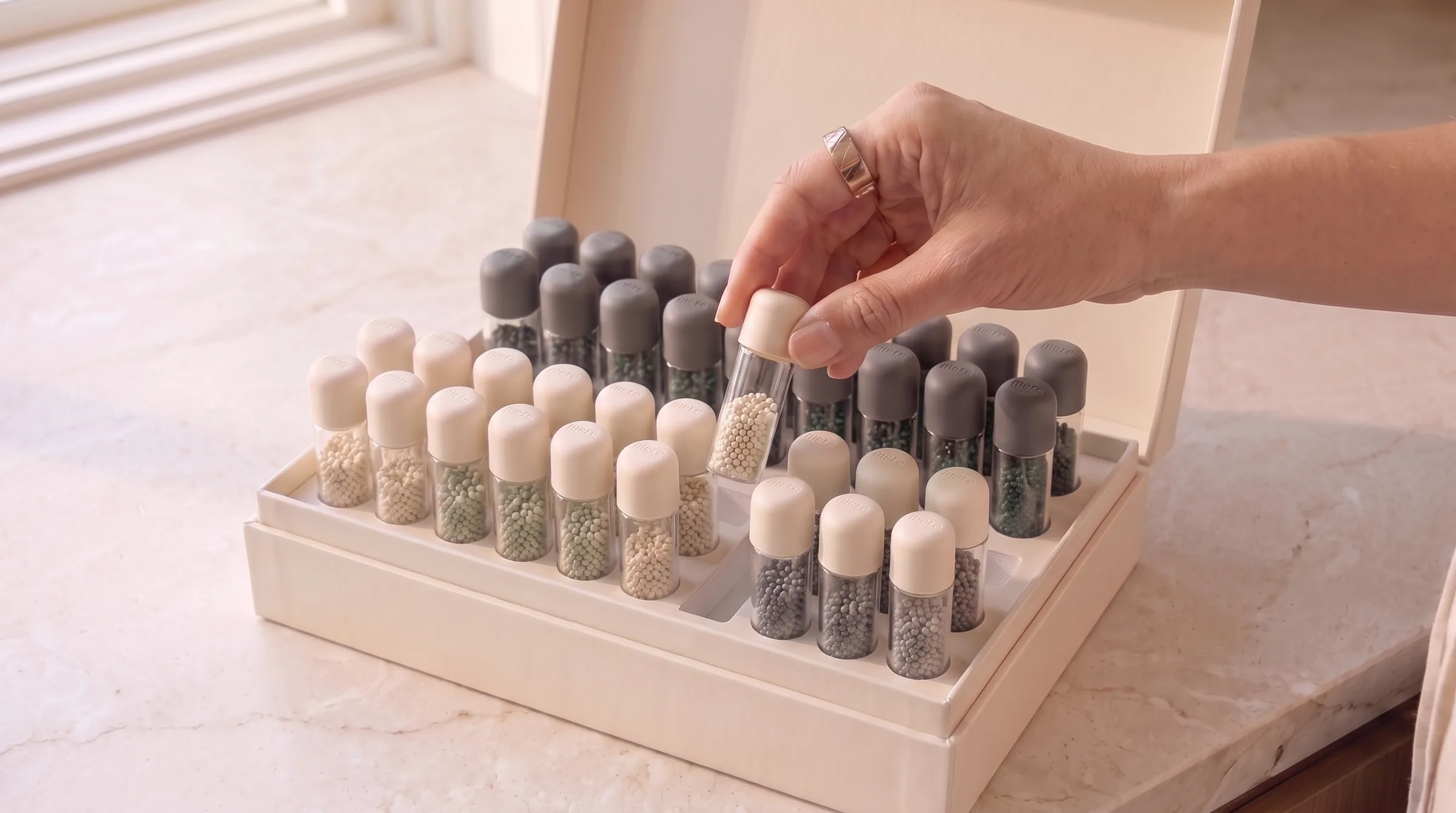 A month of Day and Night pods in an open box